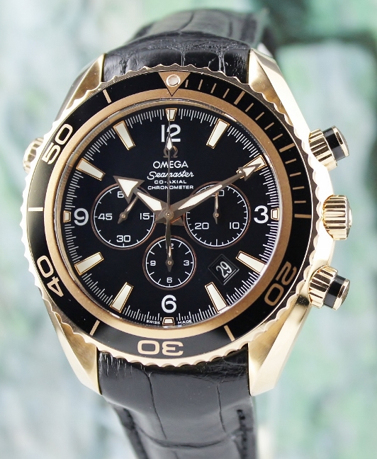 (image for) OMEGA SEAMASTER PLANET OCEAN 600M CO-AXIAL CHRONOGRAPH 18K ROSE GOLD / 22263465001001